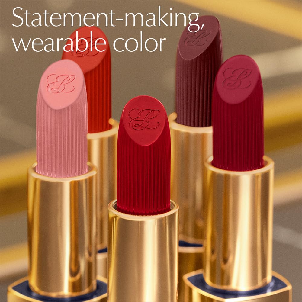 Estée Lauder Pure Color Long-Lasting Cream Lipstick with Cream Finish | Plumping & Nourishing