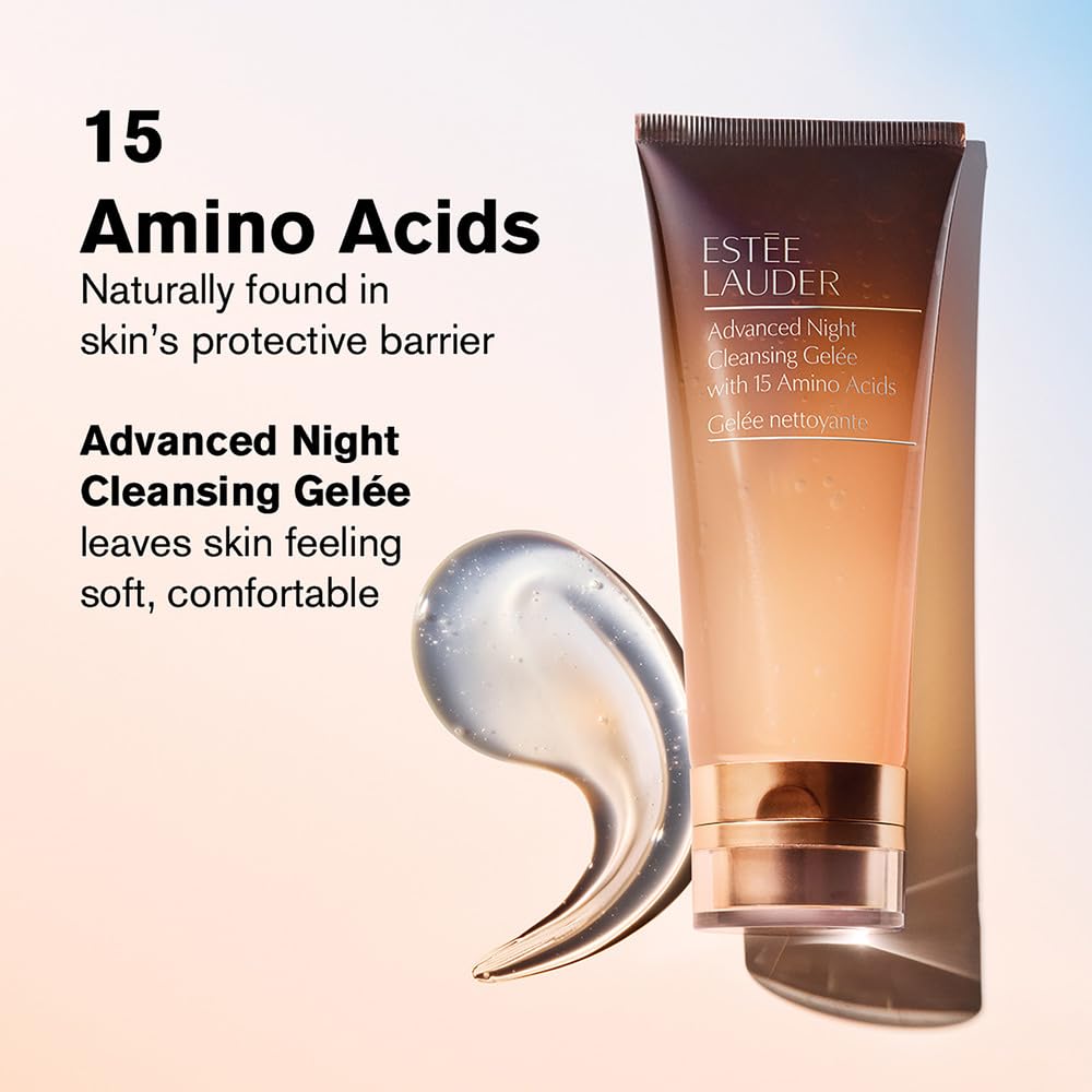 Estée Lauder Advanced Night Cleansing Gelée Foaming Face Wash Cleanser with 15 Amino Acids | Deep Pore Cleanser