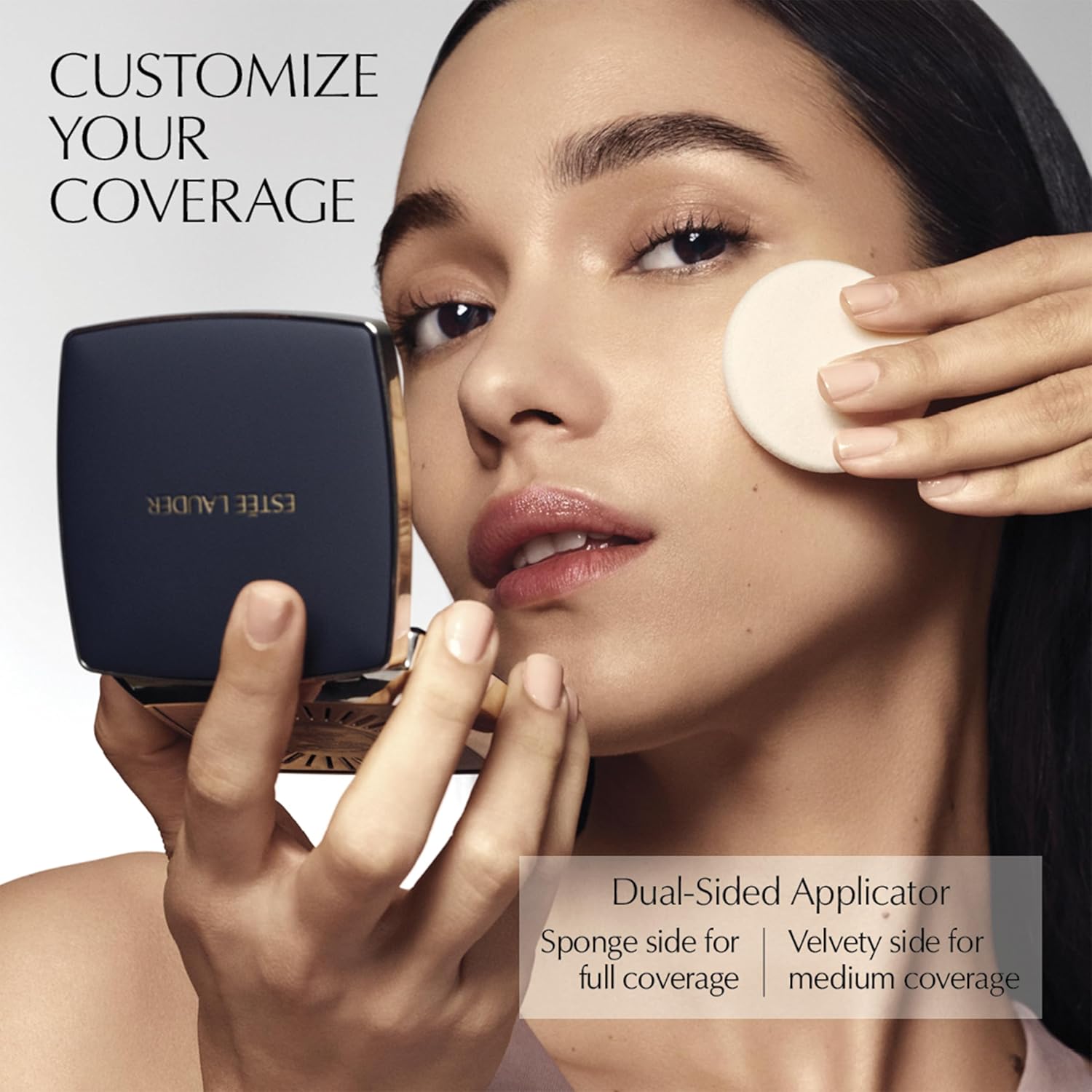 Estée Lauder Double Wear 12-Hour Stay-in-Place Matte Powder Foundation | Controls Oil & Shine, 0.39 Ounce
